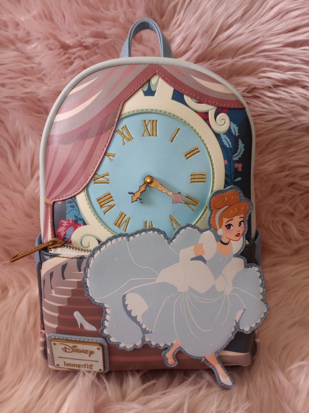 Loungefly Disney Cinderella Running Scene Mini Backpack